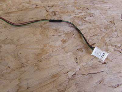 BMW 4 Pin White Connector w/ Pigtail 3 Wire 83772362